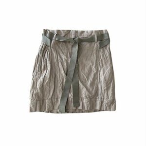 Ann Taylor LOFT Crinkle Mini Skirt